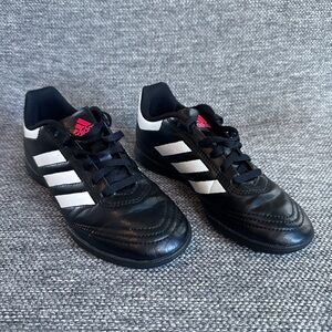 Adidas Men's Goletto VIII Turf Soccer Cleats Black and White